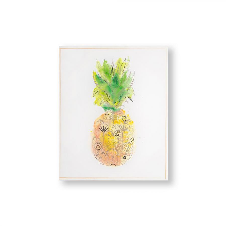 Bezrámový obraz - tisk na plátně - 105873, Pineapple Tropics, Graham & Brown