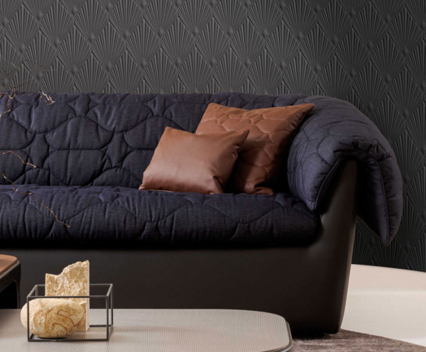 Luxusní geometrická vliesová tapeta, Art deco, Z30324, Casa 8, Trussardi 1