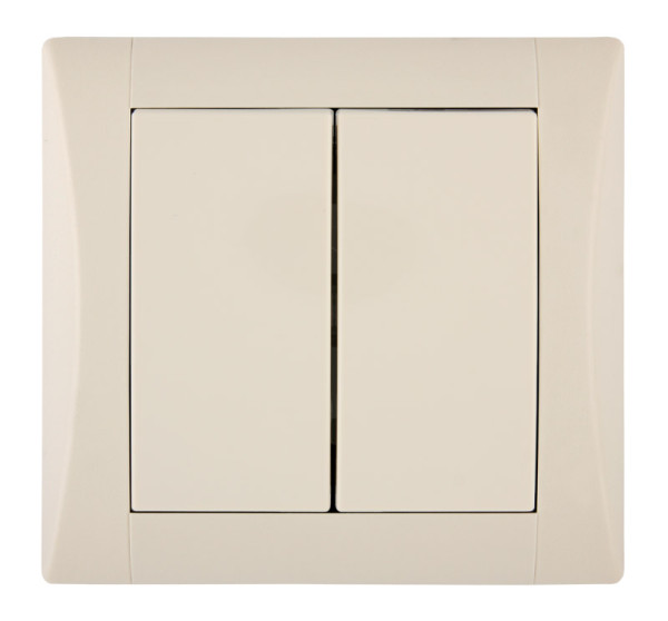 Vypínač ELEGANT - řazení 6+6 3
