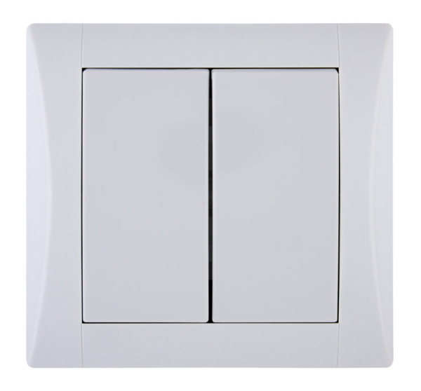 Vypínač ELEGANT - řazení 6+6 2