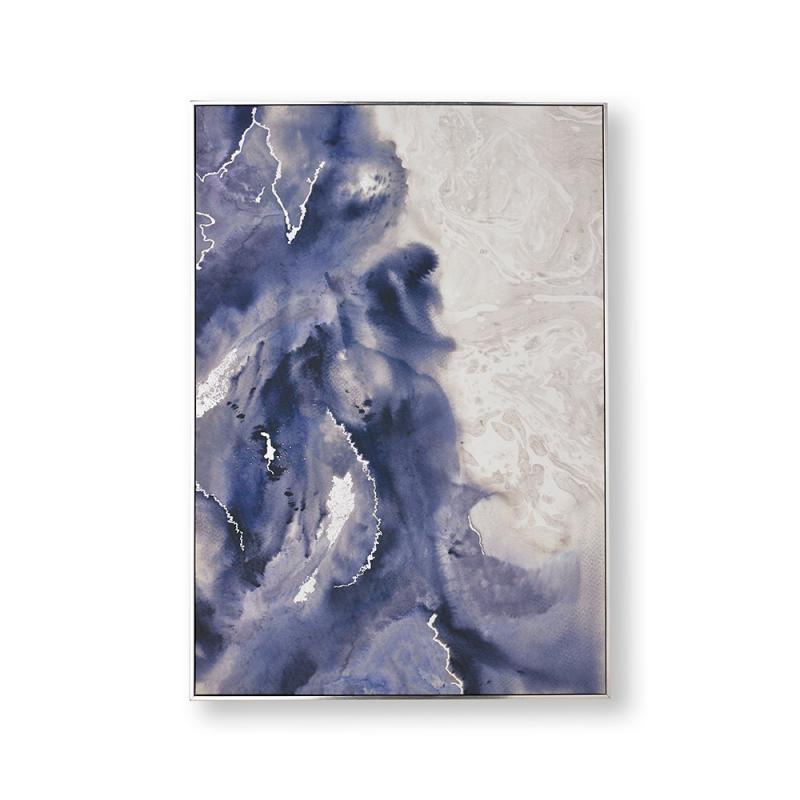 Ruční malba na plátně v rámu - Serene Waves 104022, Wall Art, Graham Brown