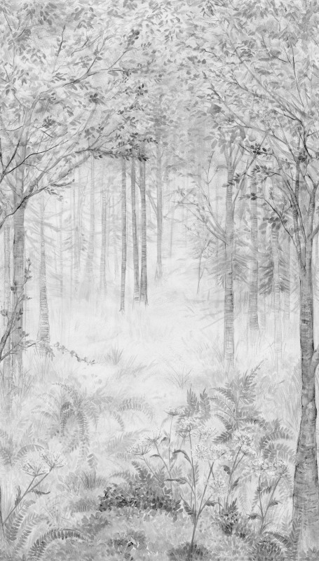 Obrazová vliesová tapeta, Les, stromy, ML2802, Mural Young Edition, Grandeco, 159x280cm
